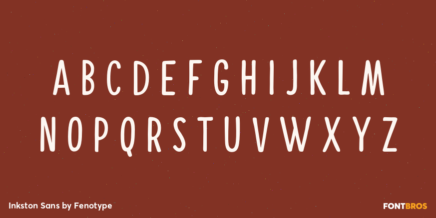 Inkston Sans Font Poster #1
