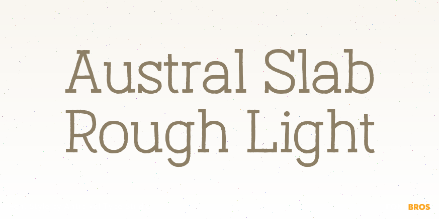Austral Slab Rough Light Poster