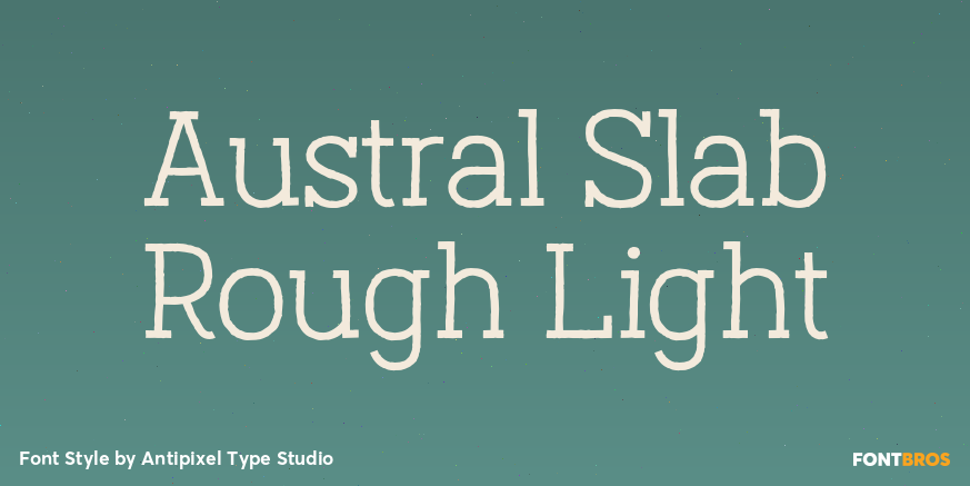 Austral Slab Rough Light Poster