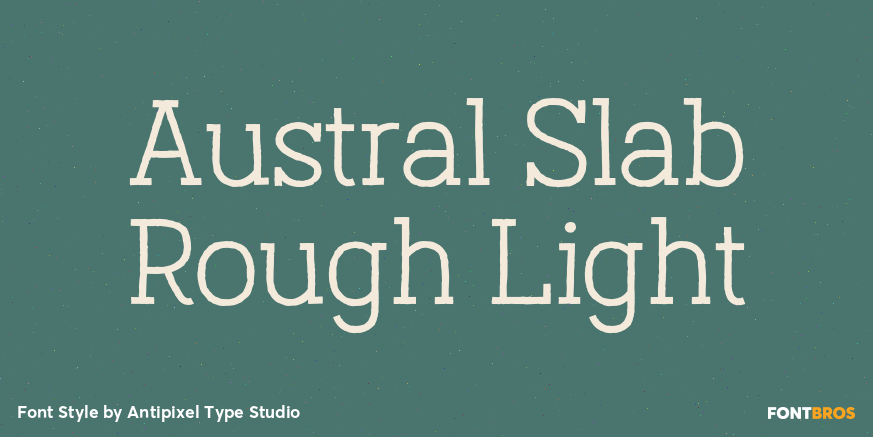 Austral Slab Rough Light Poster