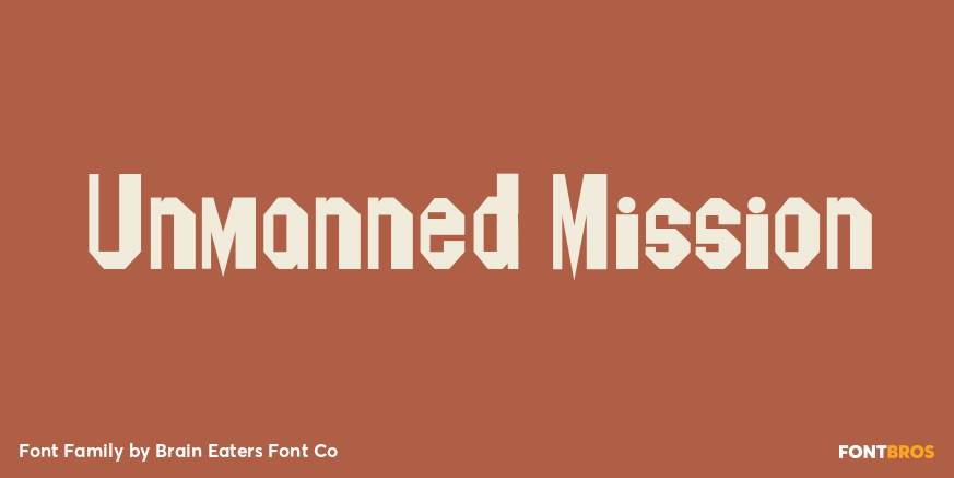 Unmanned Mission Poster