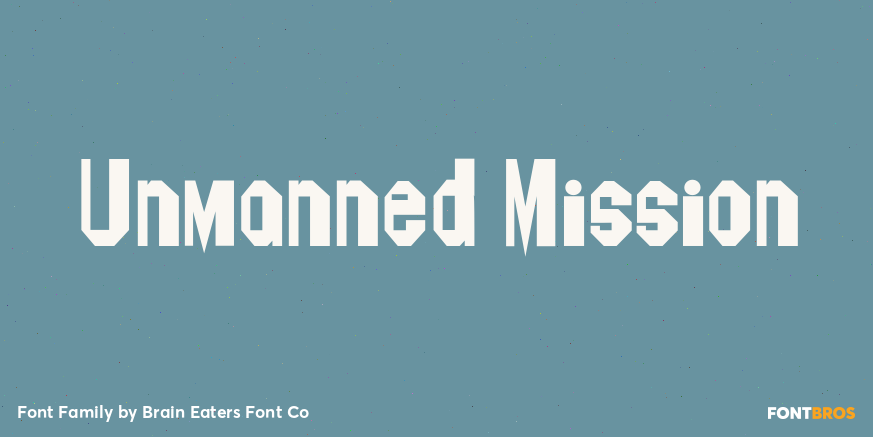 Unmanned Mission Poster