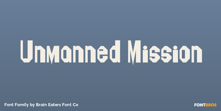 Unmanned Mission Poster