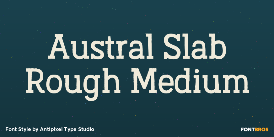 Austral Slab Rough Medium Poster