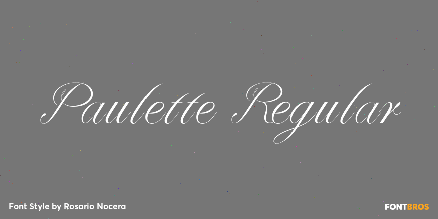 Paulette Regular Poster