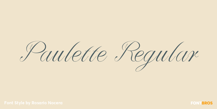 Paulette Regular Poster