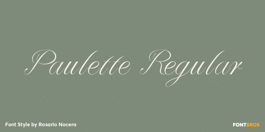 Paulette Regular Poster