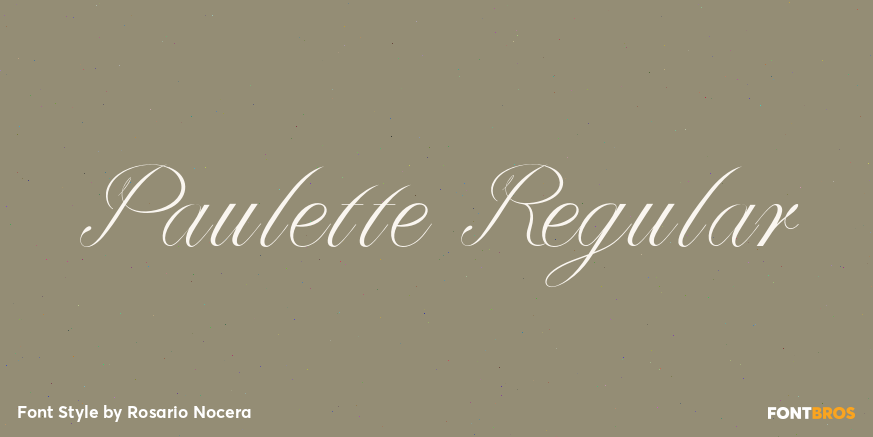 Paulette Regular Poster