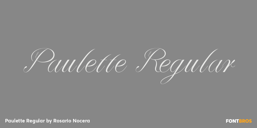Paulette Regular Poster