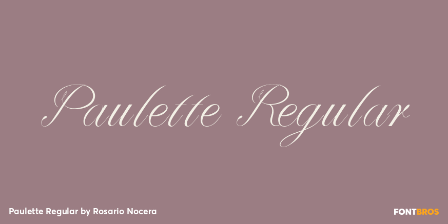 Paulette Regular Poster