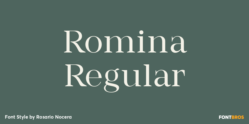 Romina Regular Poster