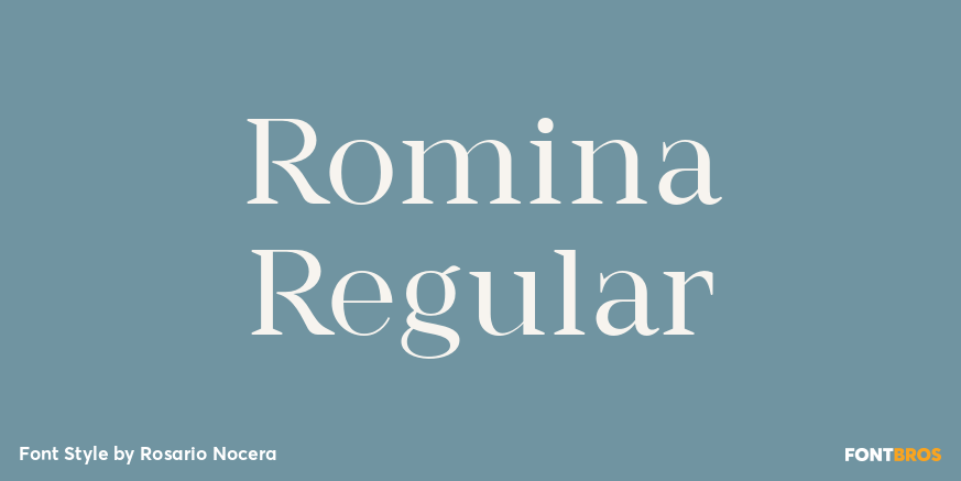 Romina Regular Poster