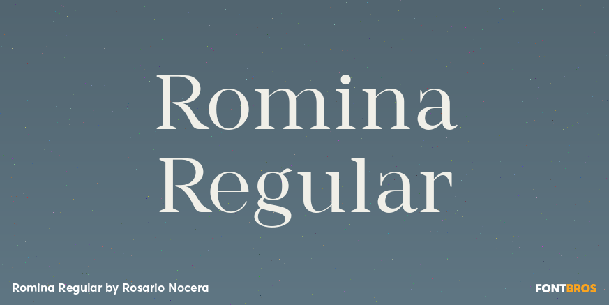 Romina Regular Poster