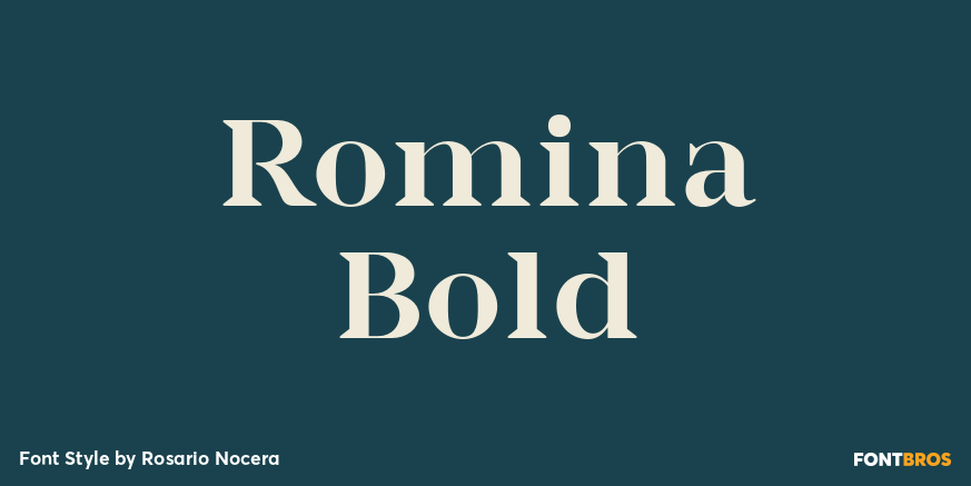 Romina Bold Poster