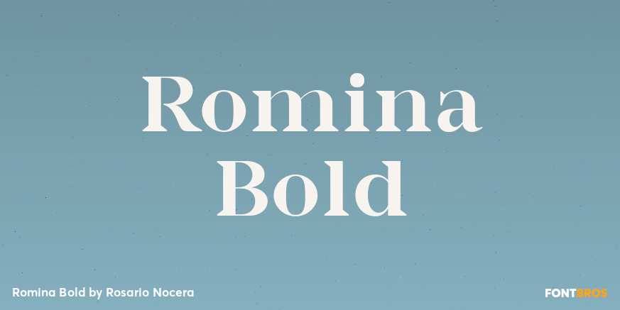 Romina Bold Poster