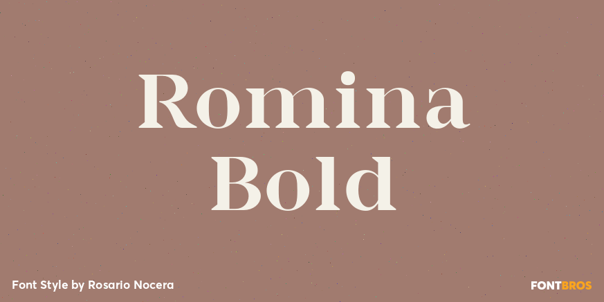 Romina Bold Poster