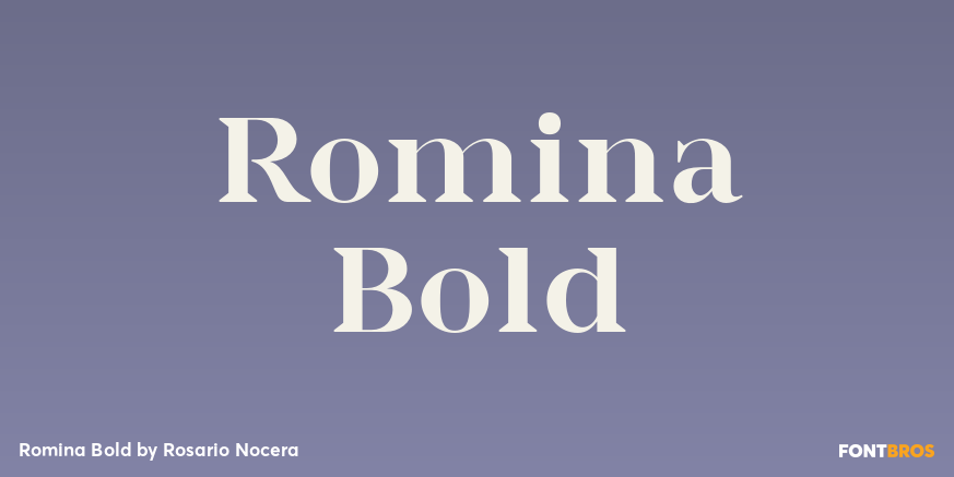 Romina Bold Poster