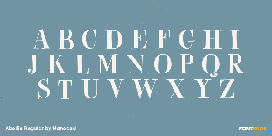 Abeille Regular Font Poster #1