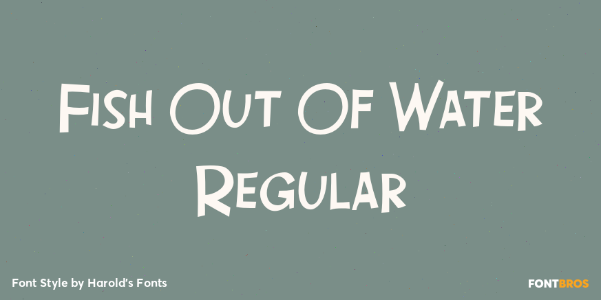 Fish Out Of Water Regular Poster