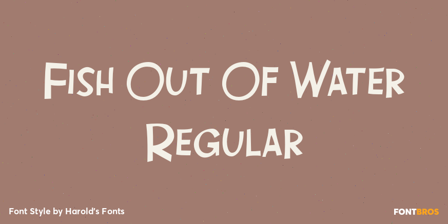 Fish Out Of Water Regular Poster