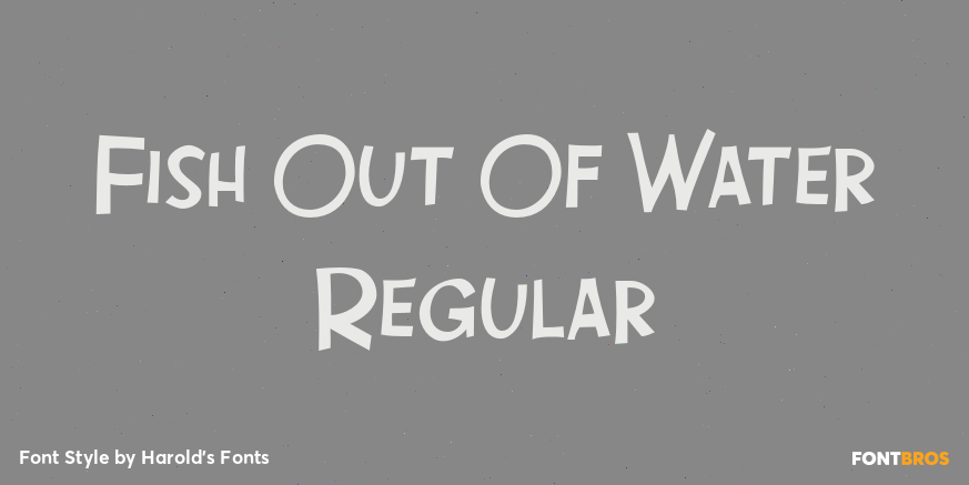 Fish Out Of Water Regular Poster