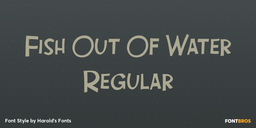 Fish Out Of Water Regular Poster