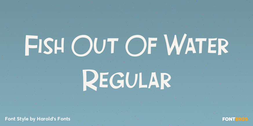 Fish Out Of Water Regular Poster