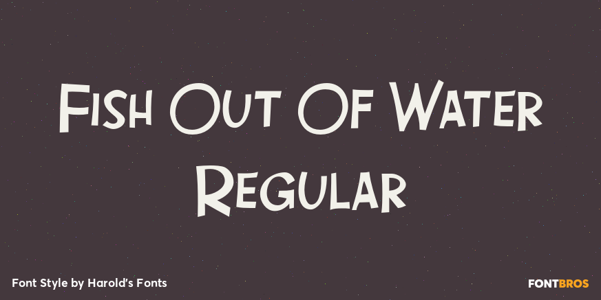 Fish Out Of Water Regular Poster