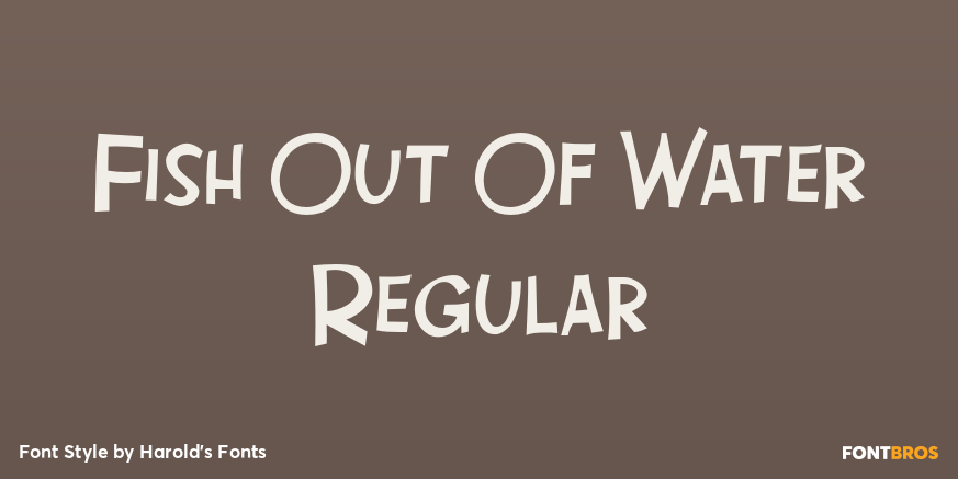 Fish Out Of Water Regular Poster