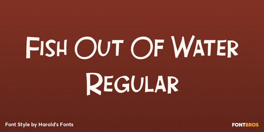 Fish Out Of Water Regular Poster