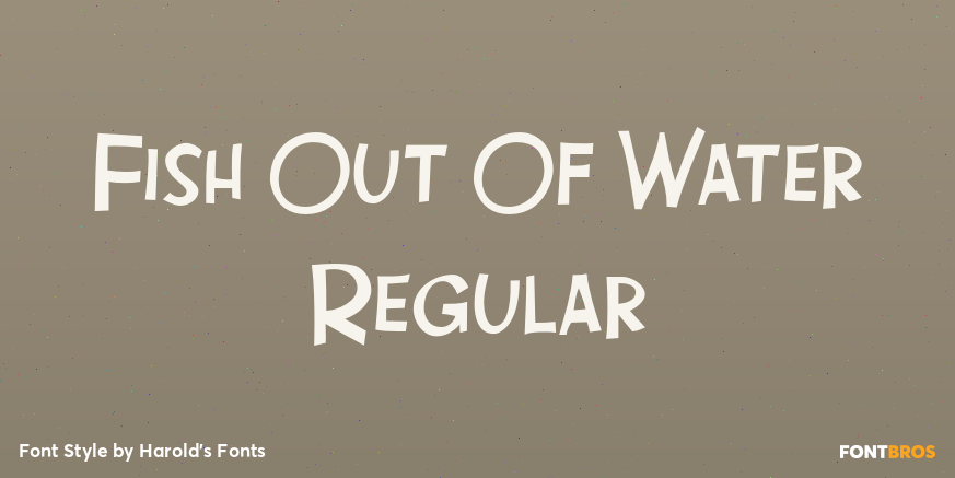 Fish Out Of Water Regular Poster