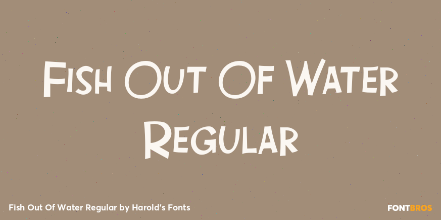 Fish Out Of Water Regular Poster