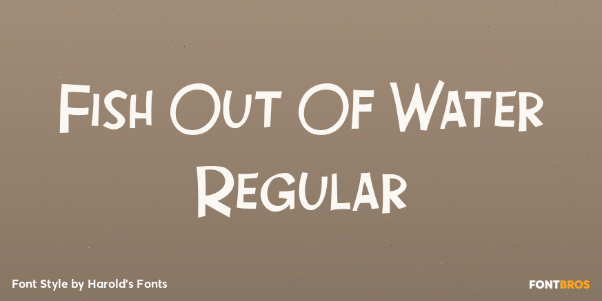 Fish Out Of Water Regular Poster