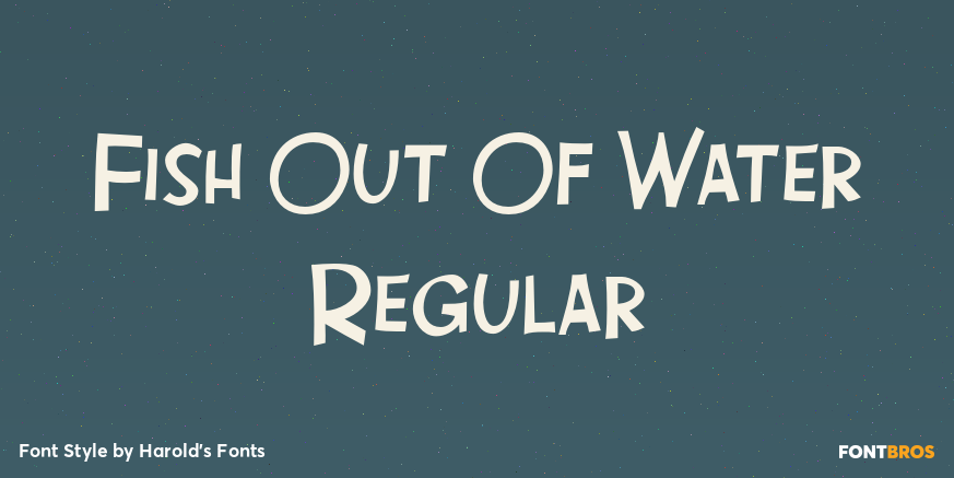 Fish Out Of Water Regular Poster