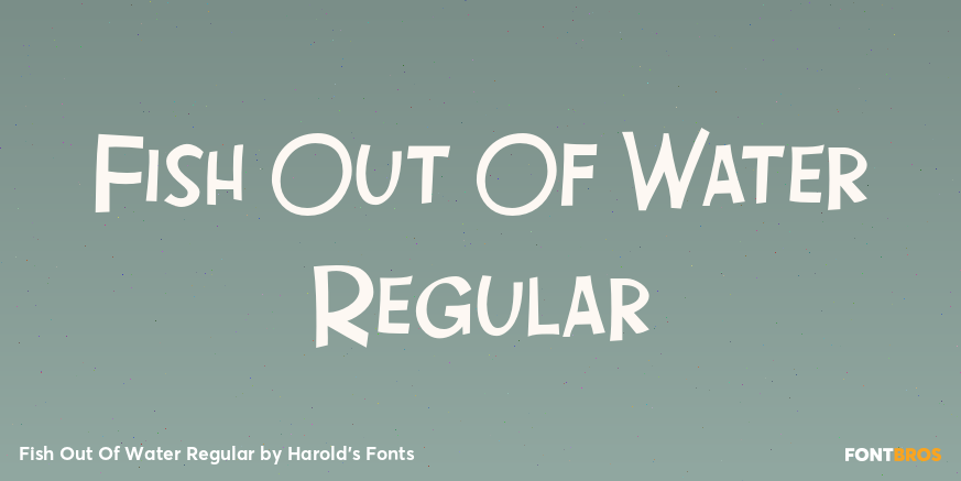Fish Out Of Water Regular Poster
