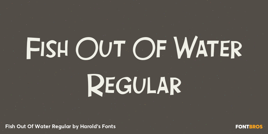 Fish Out Of Water Regular Poster