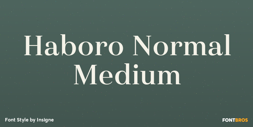 Haboro Normal Medium Poster