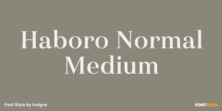 Haboro Normal Medium Poster