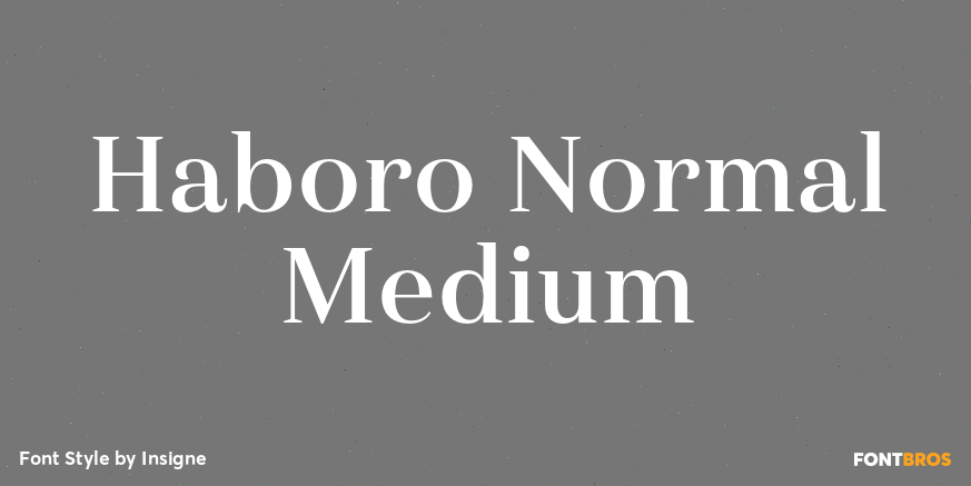 Haboro Normal Medium Poster