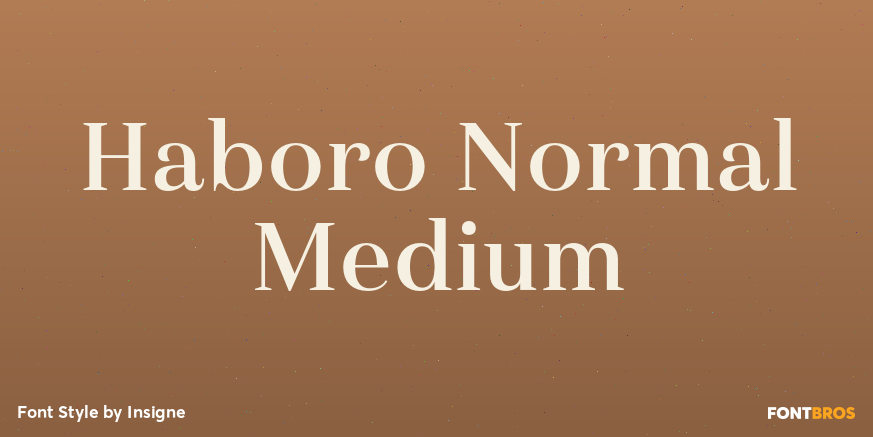 Haboro Normal Medium Poster