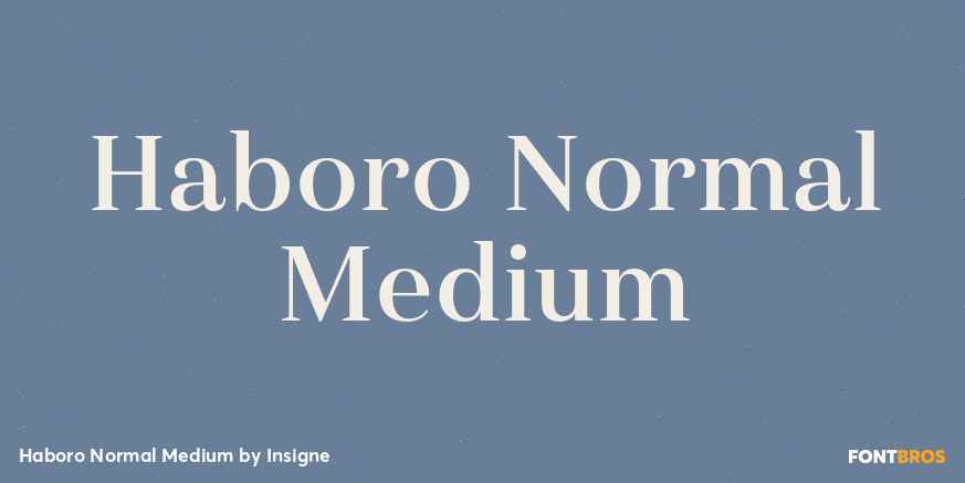Haboro Normal Medium Poster