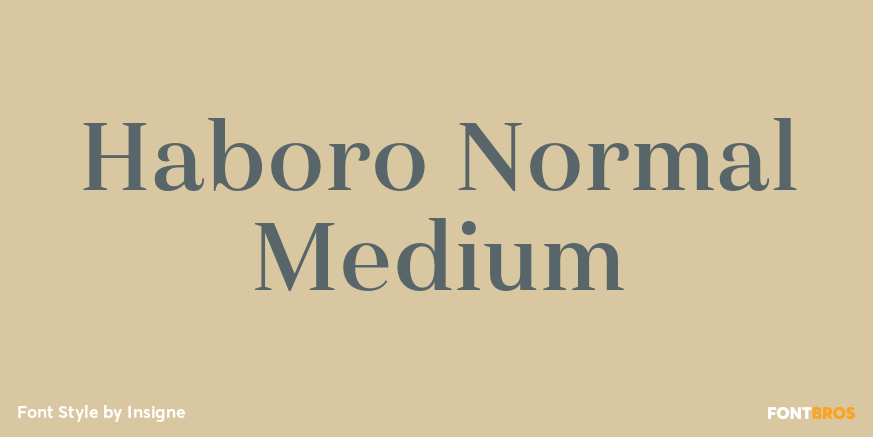 Haboro Normal Medium Poster