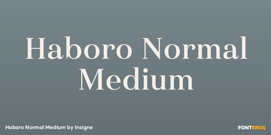 Haboro Normal Medium Poster