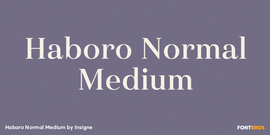 Haboro Normal Medium Poster