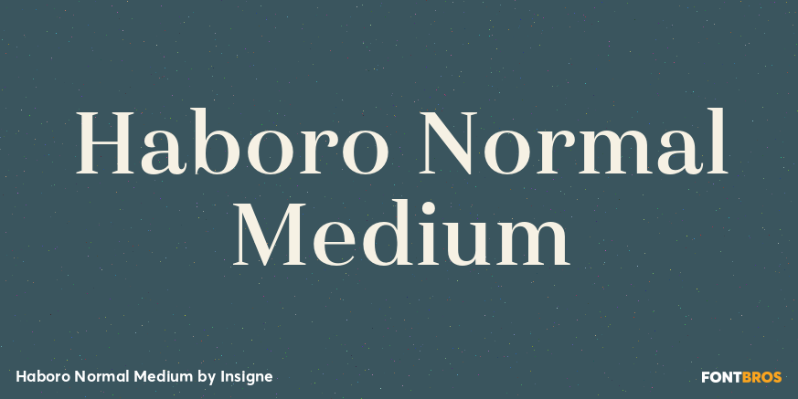 Haboro Normal Medium Poster