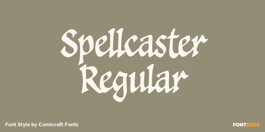 Spellcaster Regular Poster