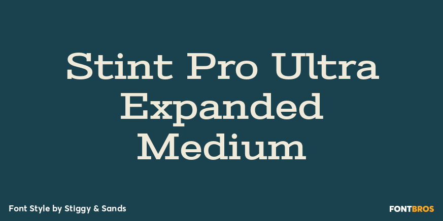 Stint Pro Ultra Expanded Medium Poster