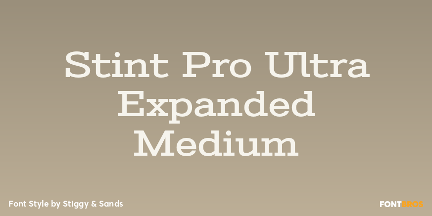 Stint Pro Ultra Expanded Medium Poster