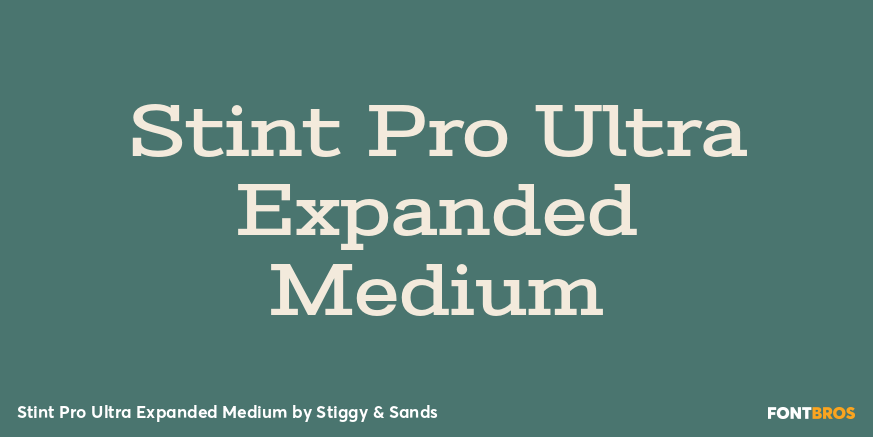 Stint Pro Ultra Expanded Medium Poster
