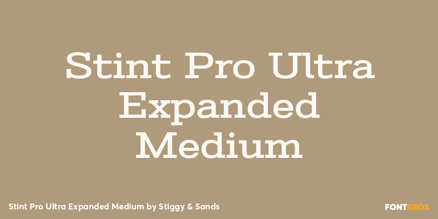 Stint Pro Ultra Expanded Medium Poster